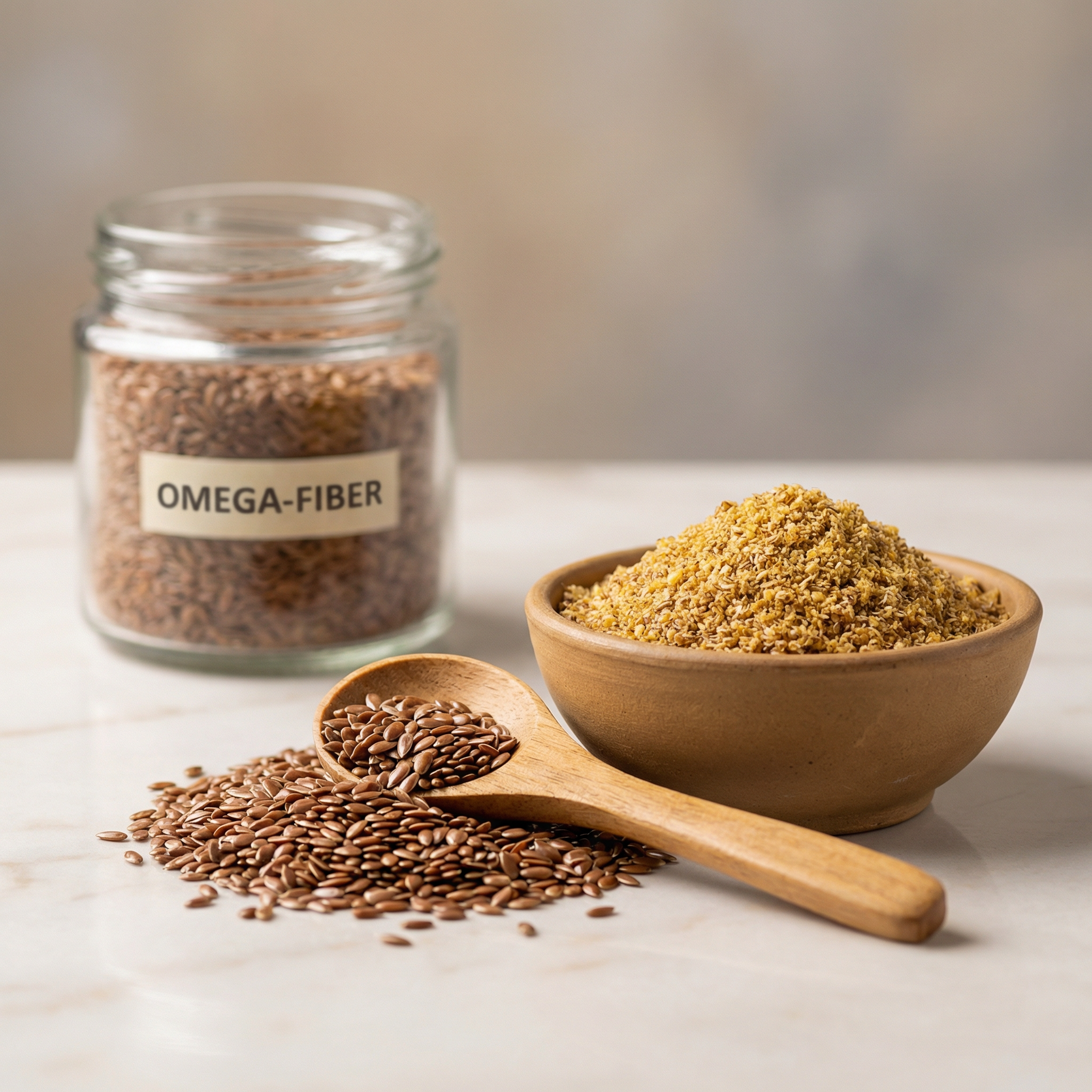 Linaza Omega 3 y Fibra