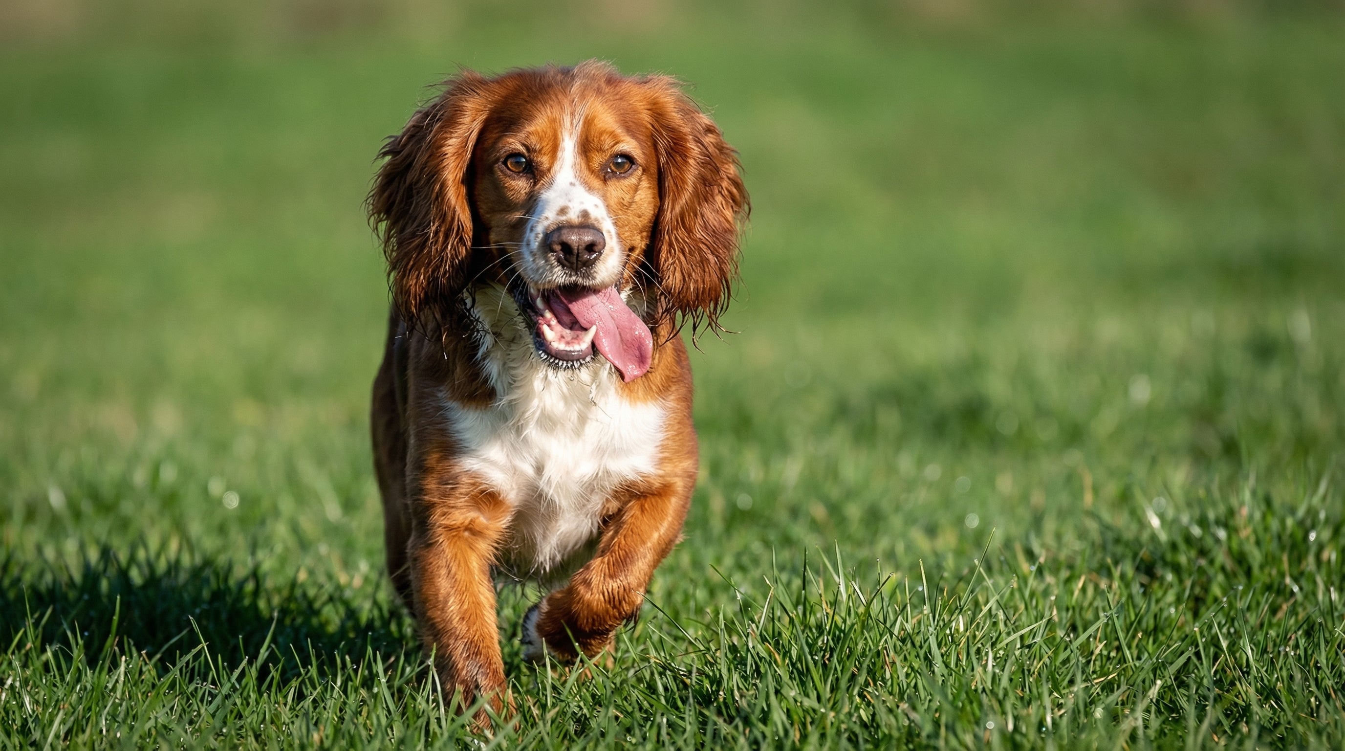 Perro sano y feliz con Orelia